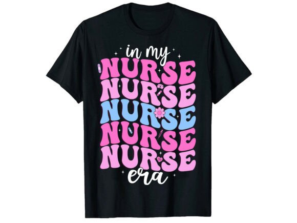 A Brand Designer Reviews the In My Nurse Era Aesthetic Nurse T-Shirt Graphics