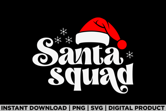A Designer's Take on the Christmas Santa Squad Shirt