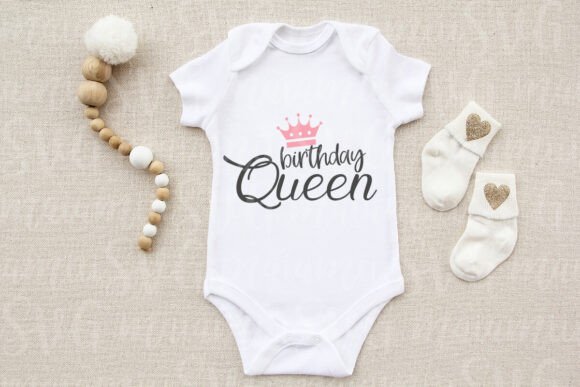 Birthday Queen SVG Designs for Graphics & T-Shirts