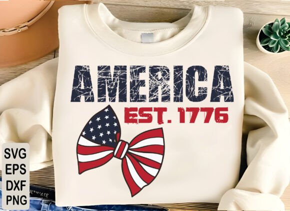 Evaluating 1776 America Coquette Bow Graphics for T-Shirt Designs