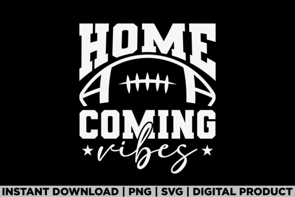 Homecoming Vibes: A Versatile T-Shirt Design & Graphics Asset