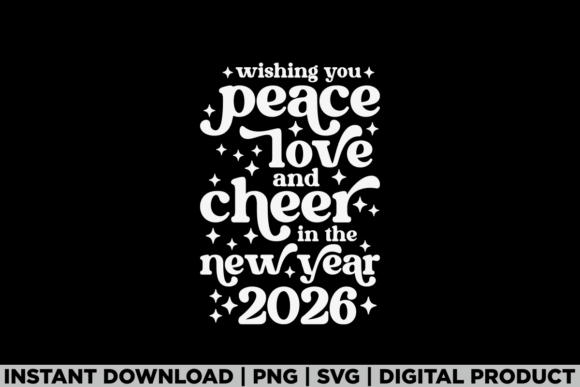 Peace Love Cheer: A 2026 Graphic for Modern T-Shirt Designs