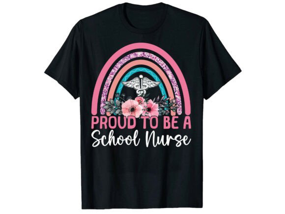 School Nurse T-Shirt Graphics for Branded Apparel Designs