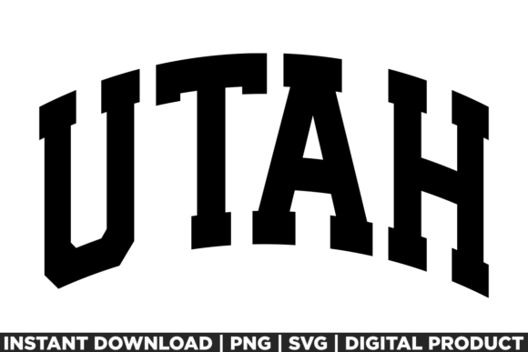 Utah USA City State Graphics for T‑Shirt Designs & Branding