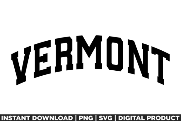 Vermont USA City Shirt SVG PNG Graphics for T-Shirt Designs